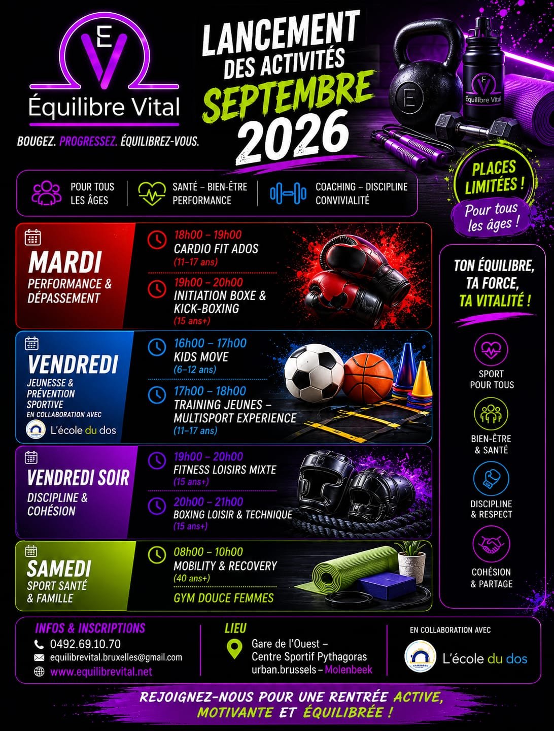 Animations sportives